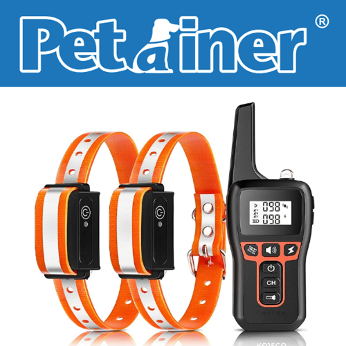 PET529 Remote Shock Collar 1000m | 2 Dog Training