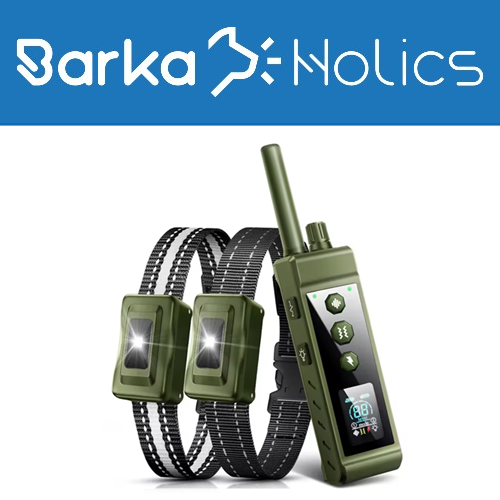 Remote Dog Training E-Collar 1250m 1-2 Dogs RS5 Rechargeable & IPX7 Waterproof