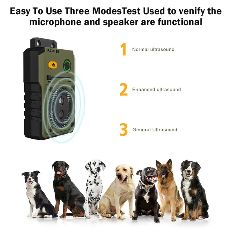 PATPET® Ultimate Outdoor Beep Ultrasonic Anti-Bark Silencer - BARKAHOLICS®