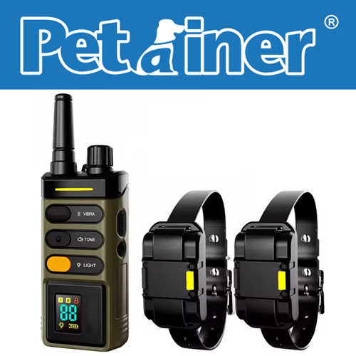 PET625 Remote Shock Collar 1600m | 2 Dog Training