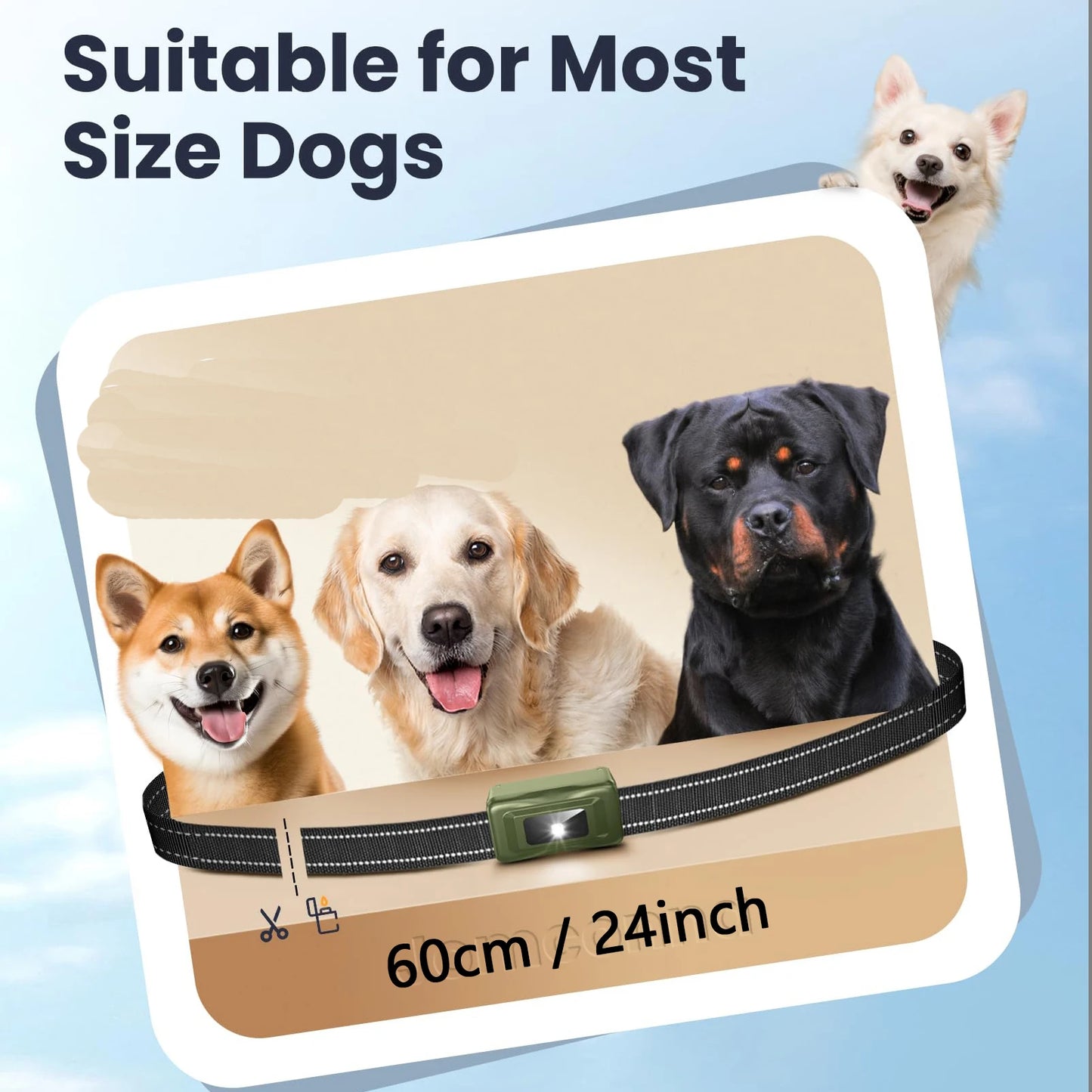 BARKAHOLICS® RS5 Remote Dog Training E-Collar 1250m 1-2 Dogs